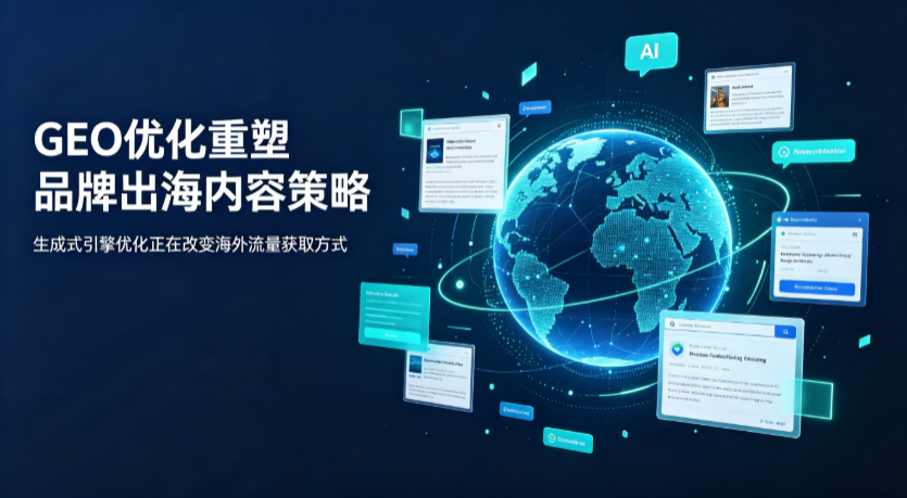 中原区AI 时代 GEO 兴起，品牌出海内容策略迎来重大调整